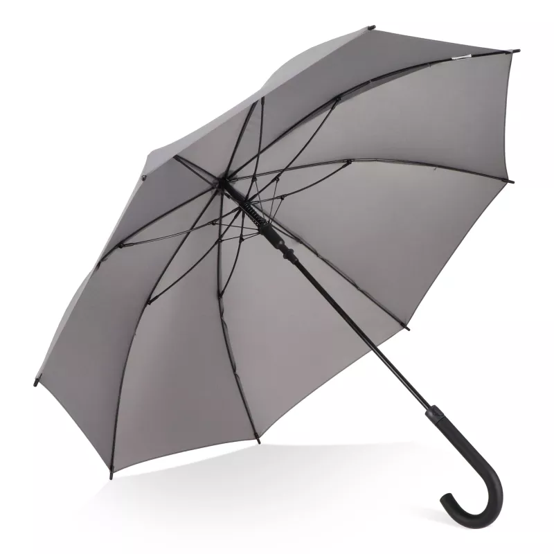 Verdure 190T Pongee 23""Wiatroodporny parasol zuchwytem, automatyczny - szary (LT97119-N0061)