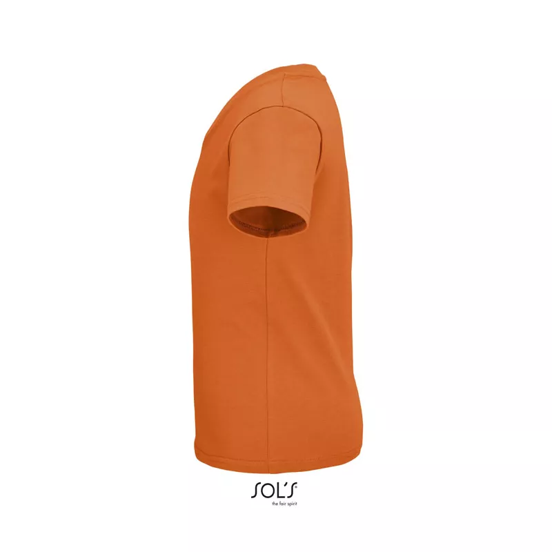 Koszulka dziecięca organiczna Sol's PIONEER KIDS - Pomaranczowy (S03578-OR)
