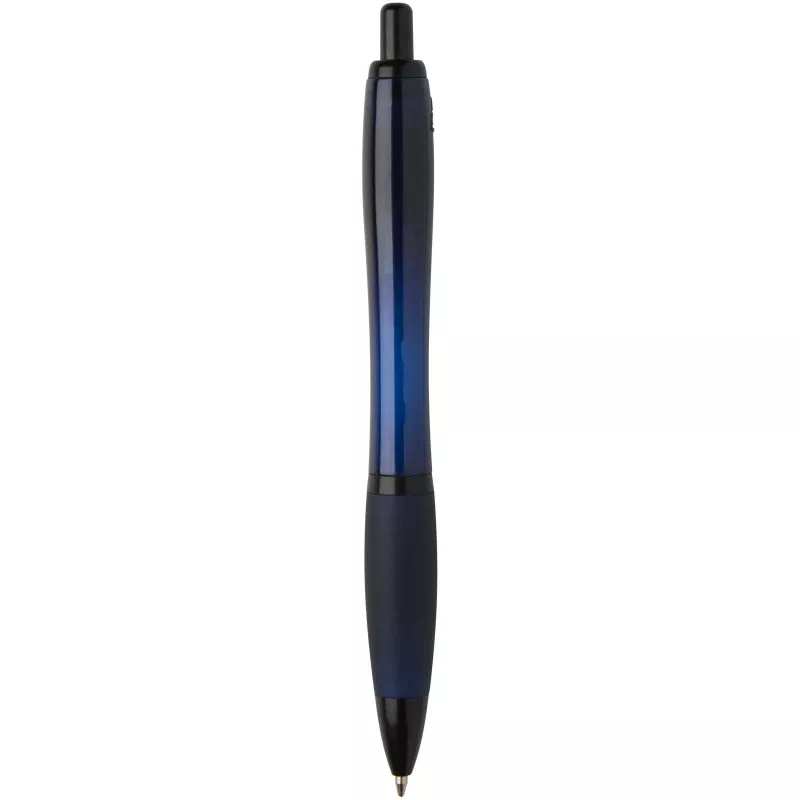 Nash długopis z tworzyw sztucznych pochodzących z recyklingu z czarnymi wykończeniami (czarny tusz) - Navy Blue (10629655)