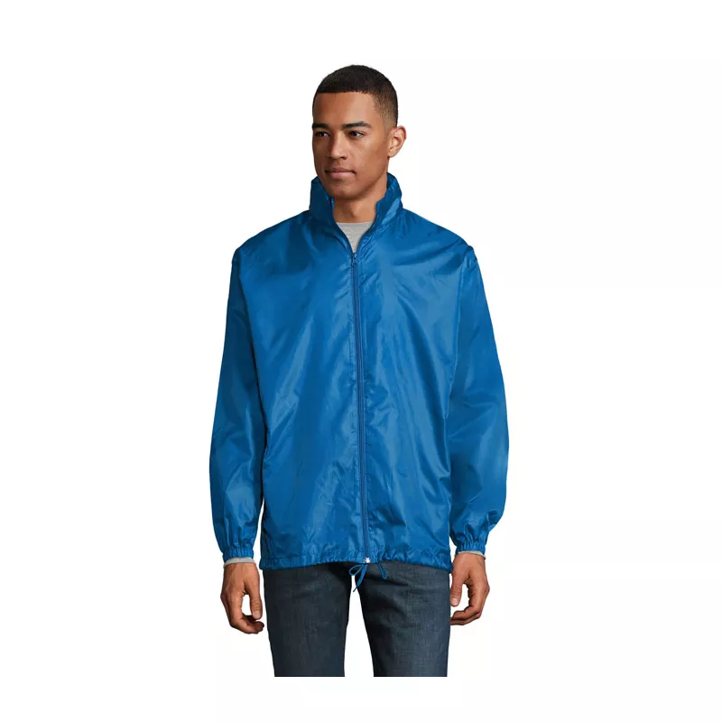 Wiatrówka unisex z kapturem 210 g/m² Sol's SHIFT - Niebieski (S01618-RB)