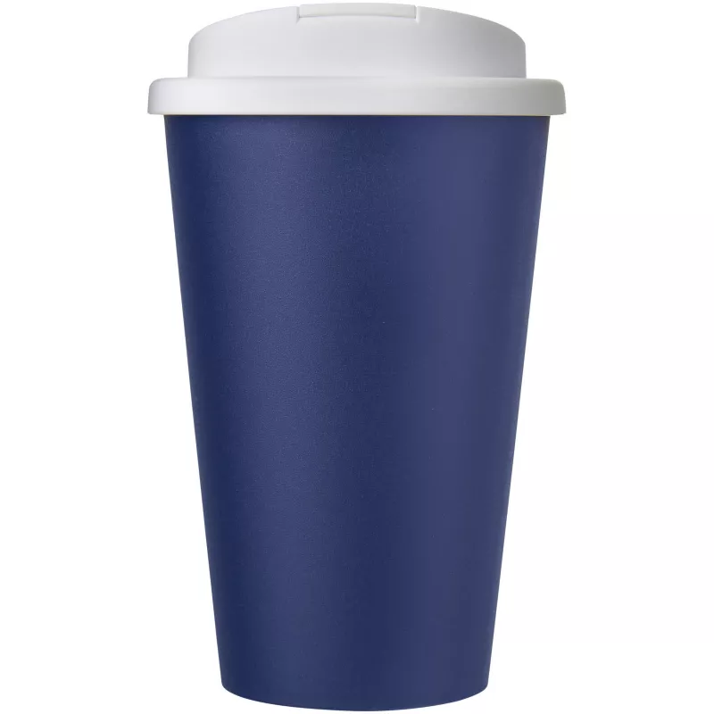 Americano® 350 ml tumbler with spill-proof lid - Biały-Niebieski (21069523)