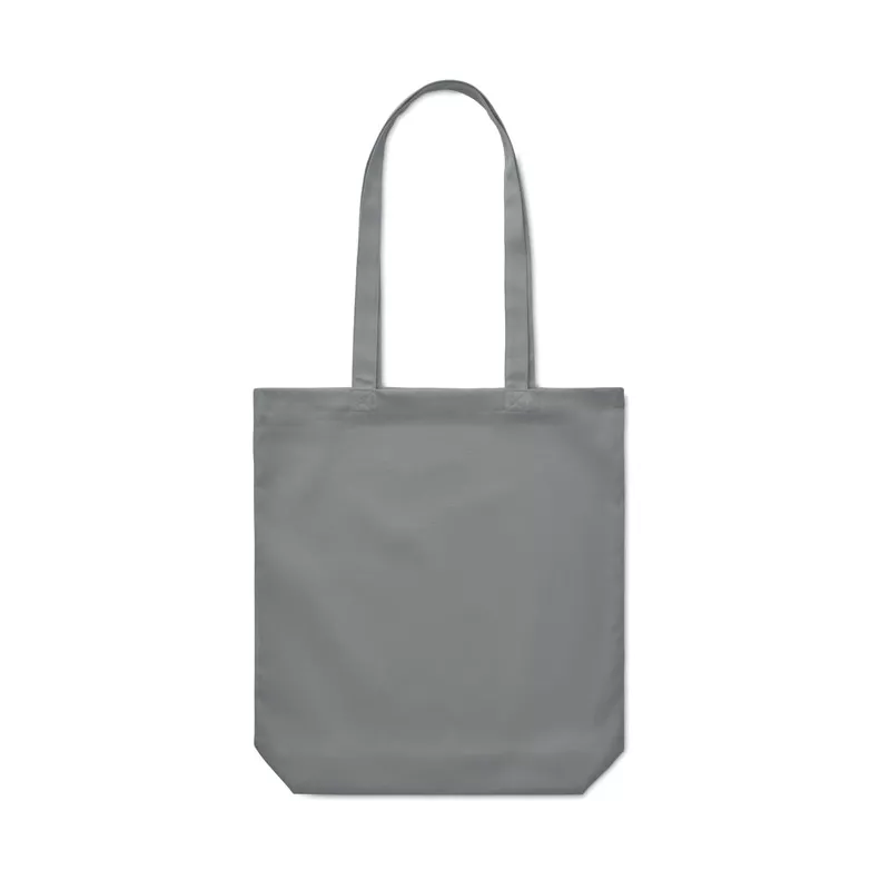 Torba bawełniana na zakupy 270 g/m² RASSA COLOURED - Szary (MO6442-07)