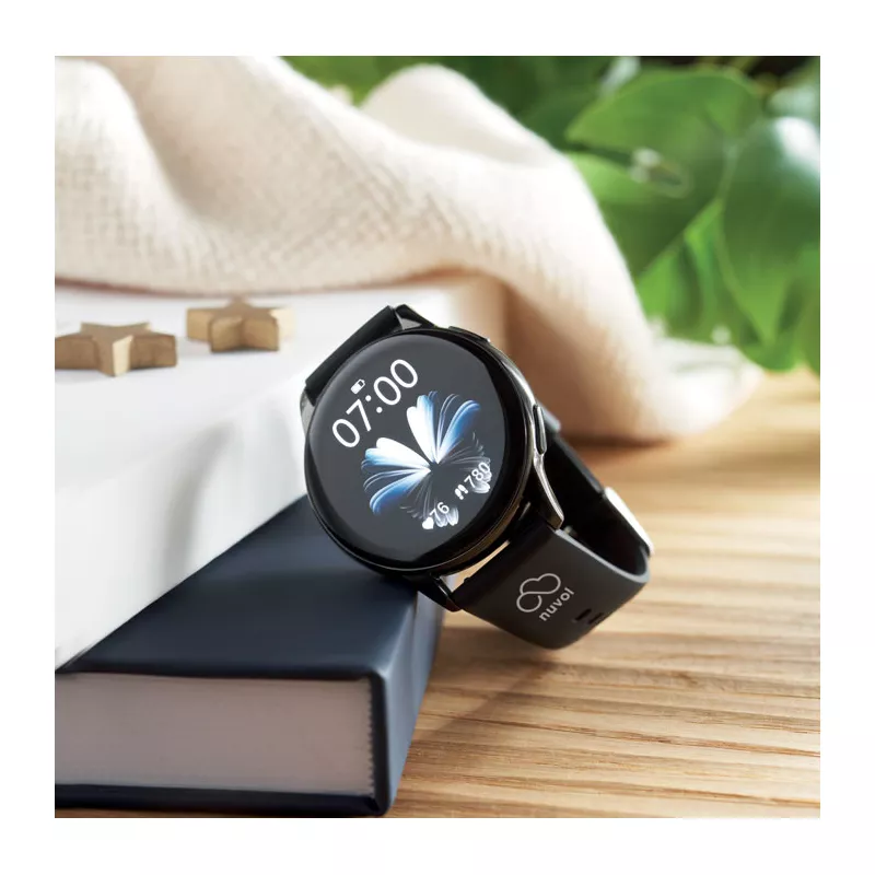 Smartwatch IP67 z ekranem AMOLED RIST - Czarny (MO2748-03)