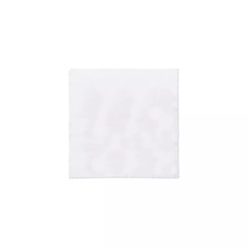 Ściereczka z mikrofibry RPET 13x13 cm RPET CLOTH - Bialy (MO9902-06)