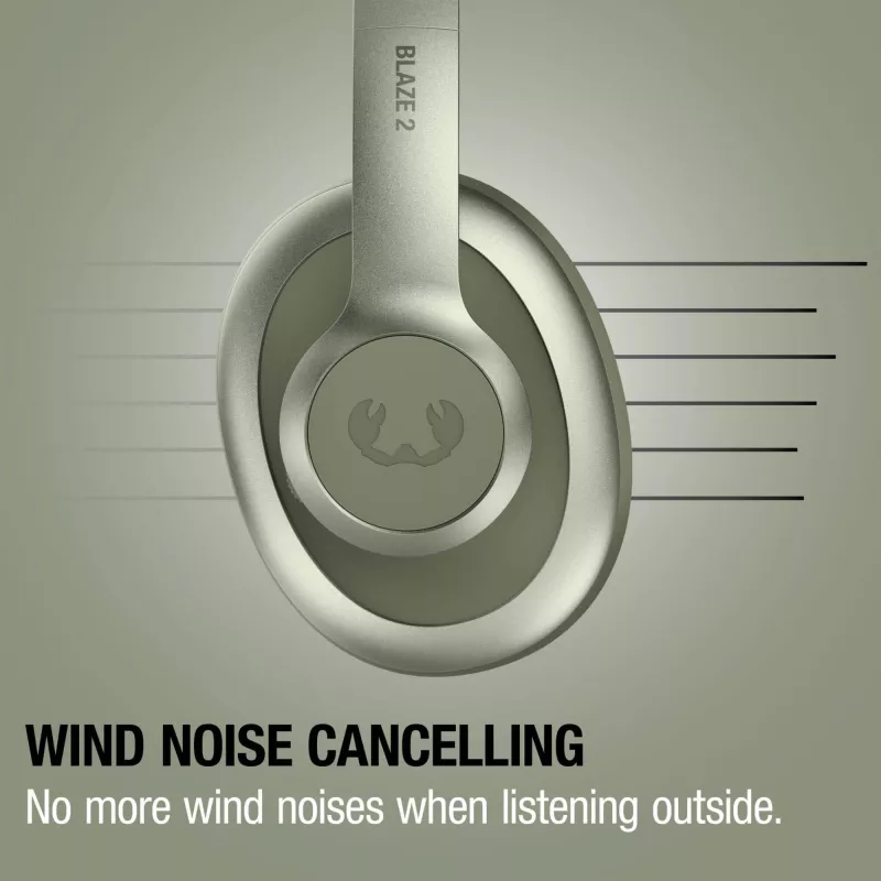 Fresh 'n Rebel Clam Blaze 2 Słuchawki Over-Ear ENC - Dried Green (LT49743-N0049)