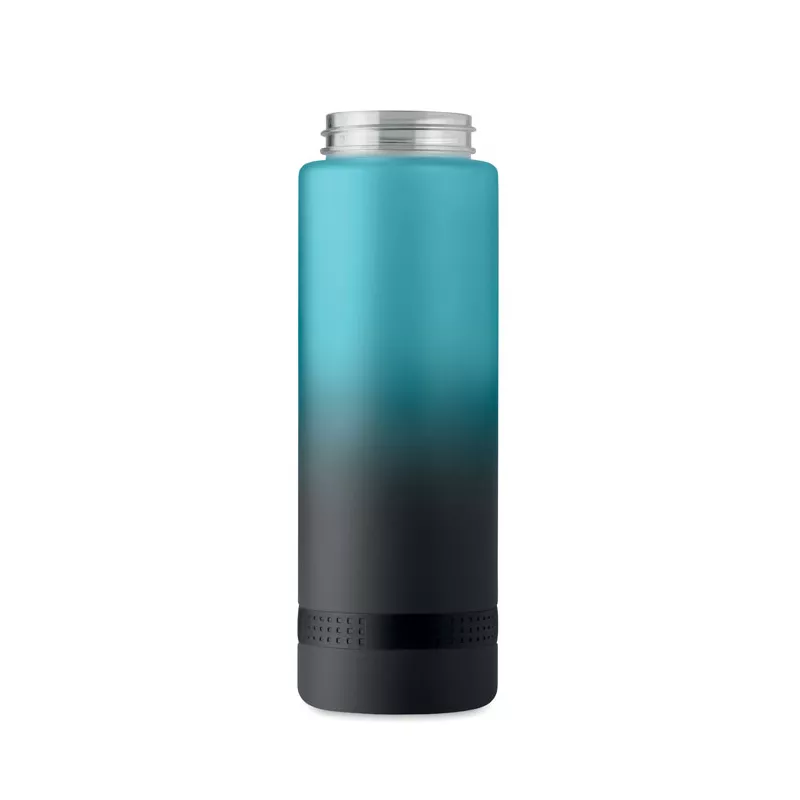 Butelka sportowa z RPET 1000 ml LEVEL - Turkusowy (MO2409-12)