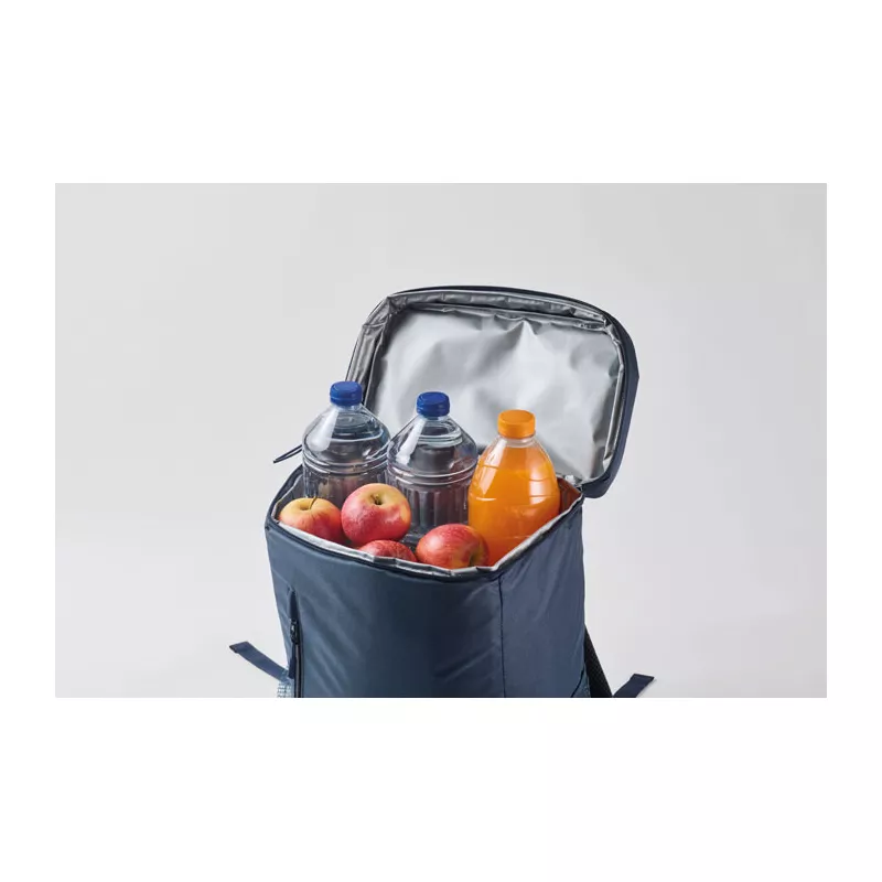 Plecak termiczny z RPET 600D 9 l MAFRIO - Niebieski (MO2971-04)