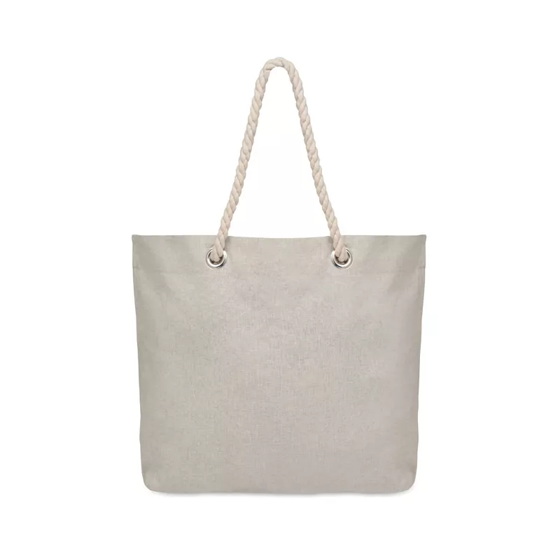 Torba plażowa z bawełny z recyklingu 220 g/m² MARE - Bezowy (MO2188-13)