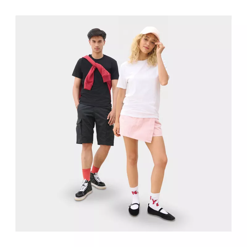 Koszulka unisex z recyklingu Sol's EXPLORER - Czarny Z Recyklingu (S04461-RC)