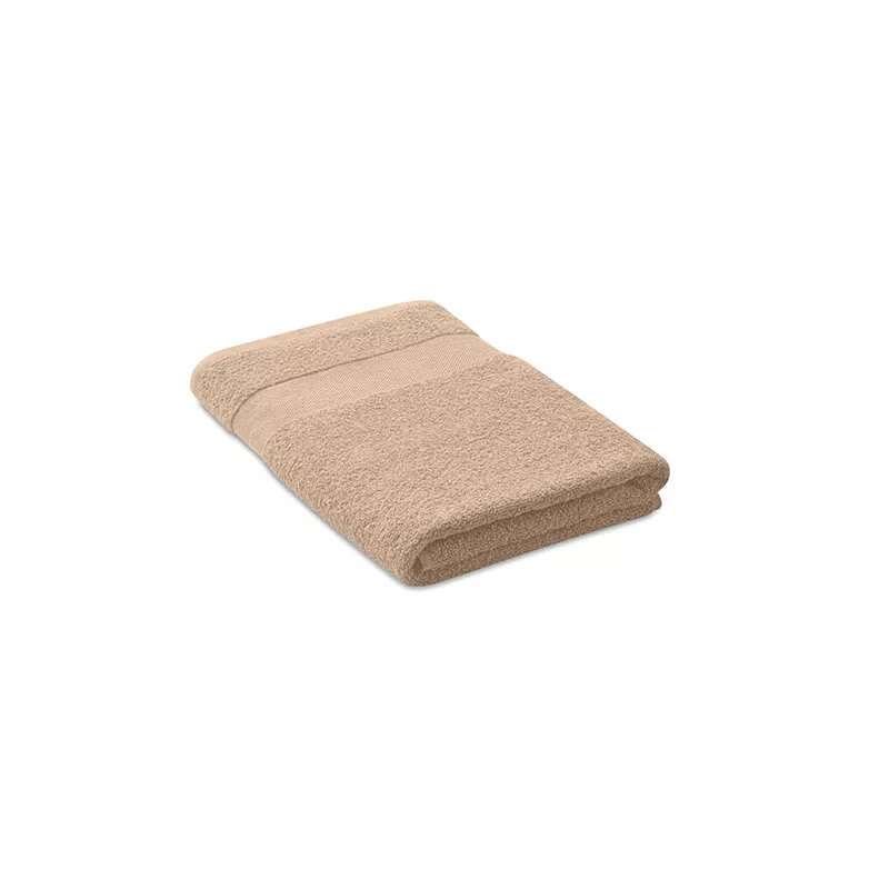 Ręcznik frotte organiczny 70x140 cm 360 g/m² PERRY - Kosc Sloniowa (MO9932-53)