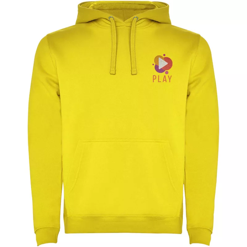 Bluza z kapturem "kangurek" 280 g/m² Roly Urban - Żółty (R1067-YELLOW)