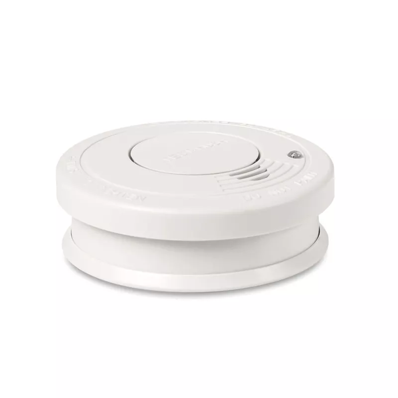 Czujnik dymu z baterią 9V NONSMOKE - Bialy (MO8426-06)