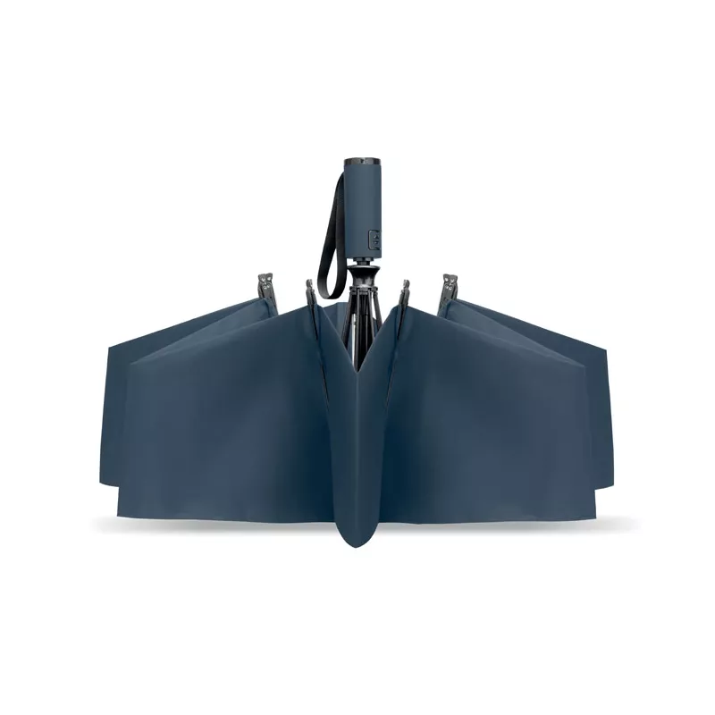 Parasol odwrotny składany 23" z RPET AGUMBE - Niebieski (MO2925-04)