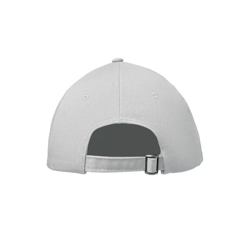Czapka z daszkiem 6-panelowa 280 g/m² BAHAMAS - Bialy (MO2347-06)