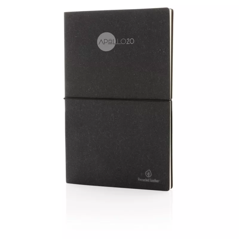 Notatnik A5, skórzana okładka - szary (P772.212)