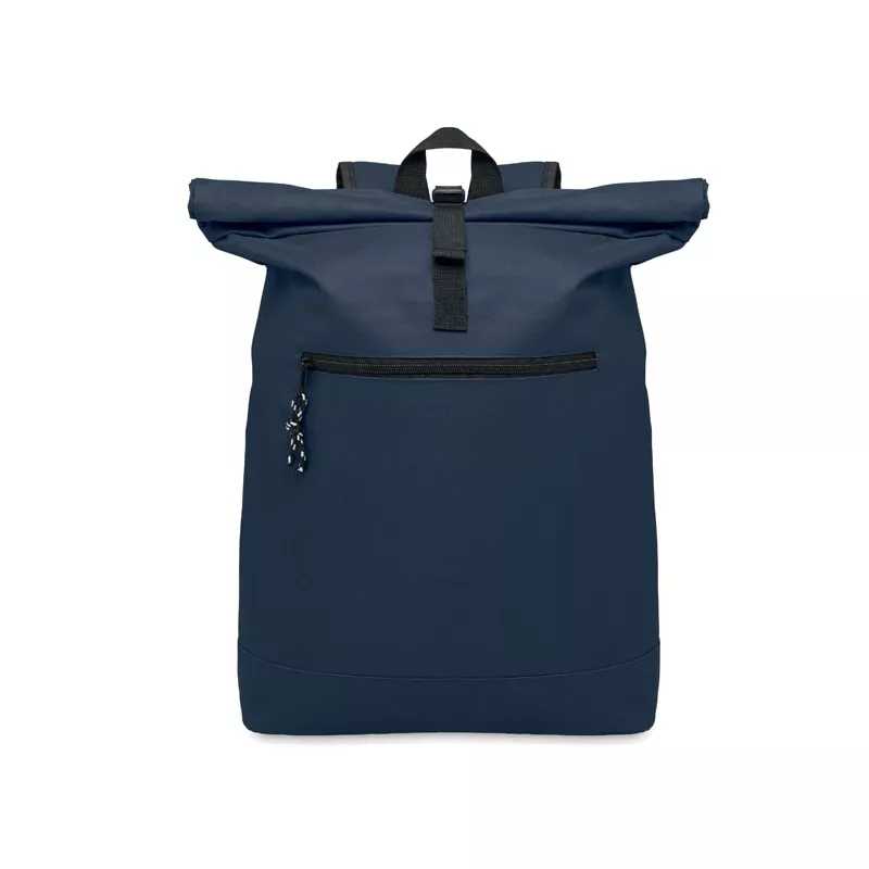 Plecak rolltop na laptop 15" z poliestru 600D IREA - Niebieski (MO2170-04)