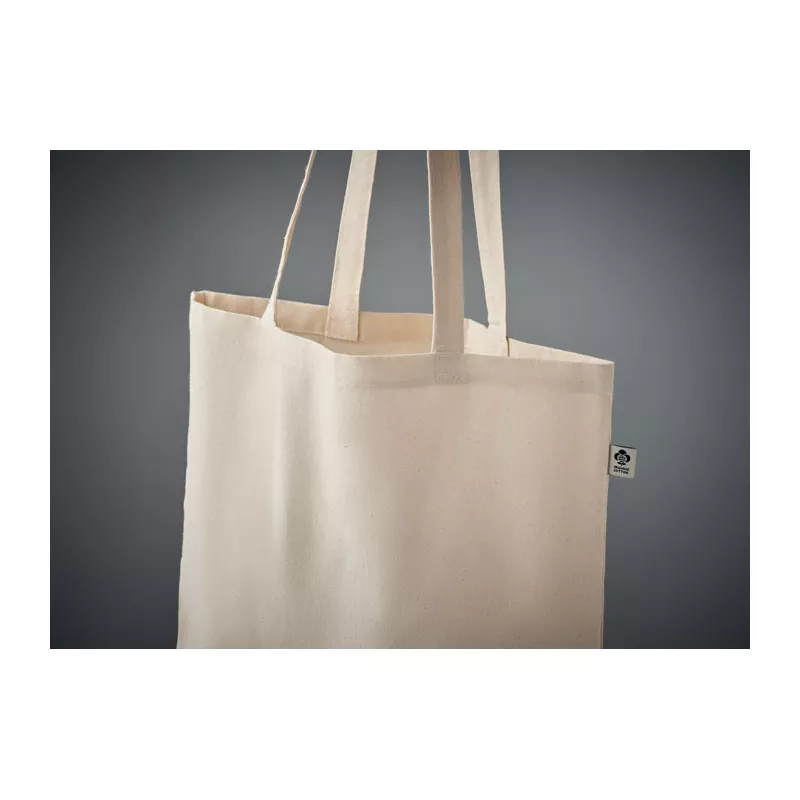 Torba na zakupy z bawełny organicznej 180 g/m² NUORO - Bezowy (MO6632-13)