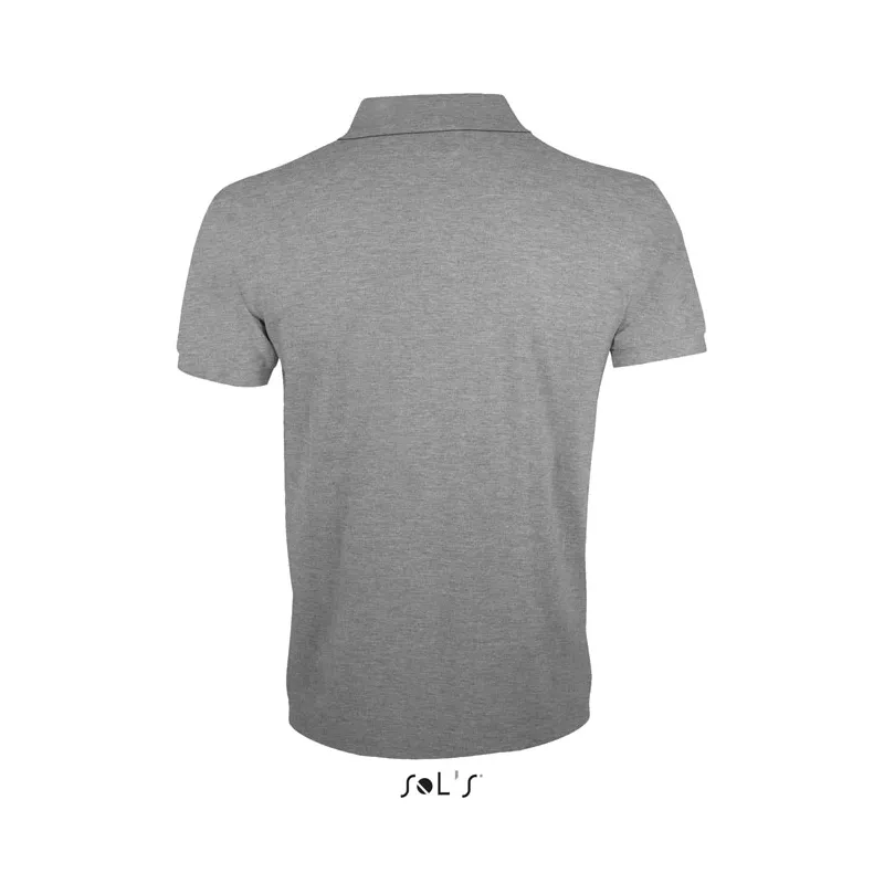 Koszulka polo męska 200 g/m² Sol's PRIME MEN - Szary Melanż 2 (S00571-GY)
