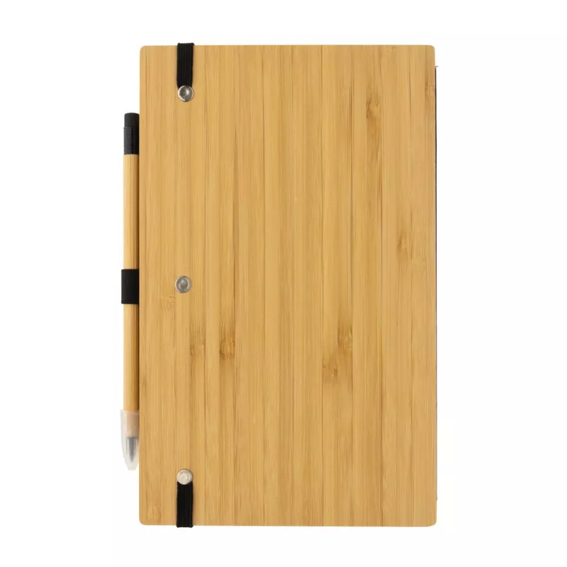 Bambusowy notatnik A5 z ołówkiem Infinity - brązowy (P774.469)