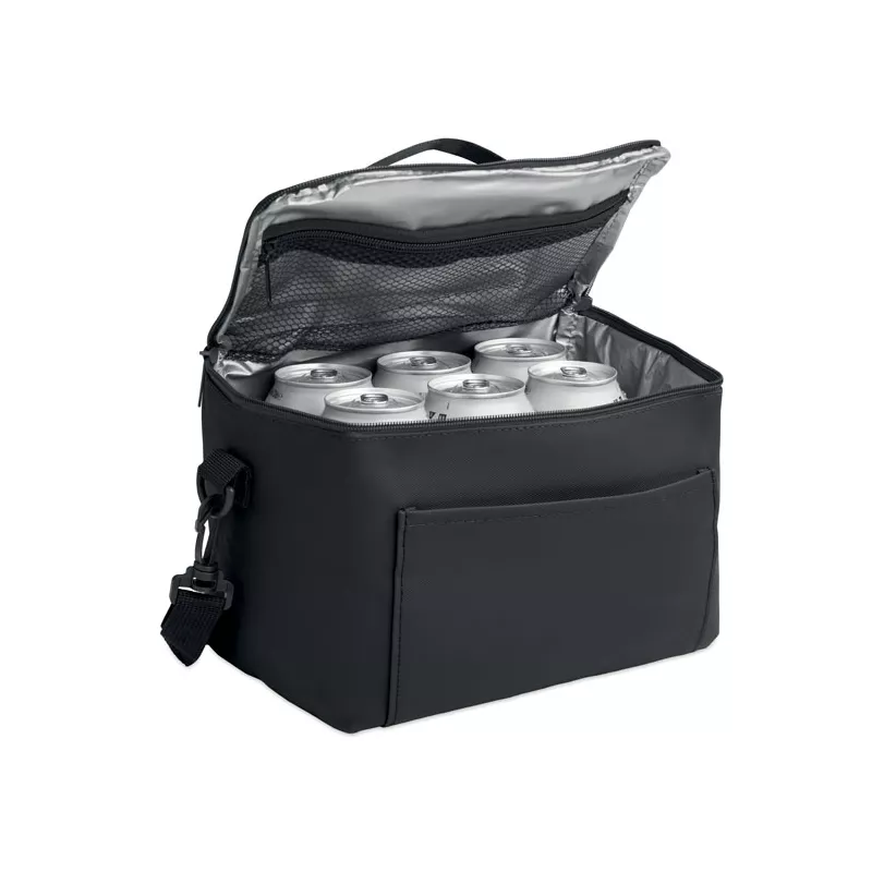 Torba termiczna z PU z podszewką RPET 5,5 l DRIFT - Czarny (MO2782-03)