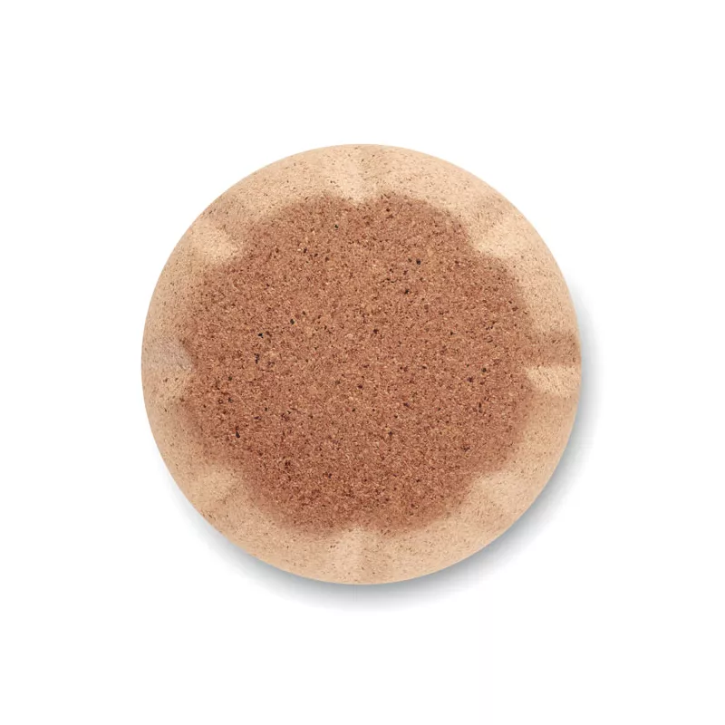 Butelka termiczna z korkową podstawą 500 ml ASPEN CORK - Bialy (MO6313-06)
