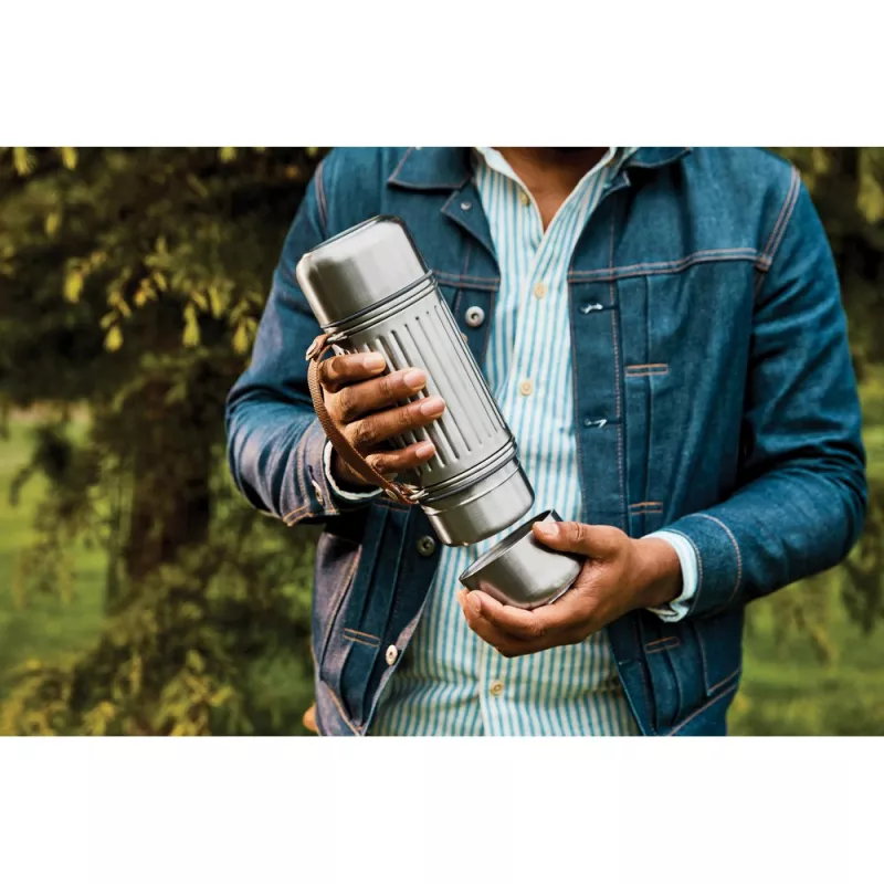 Termos 1000 ml Black+Blum Duo - szary (P439.1702)