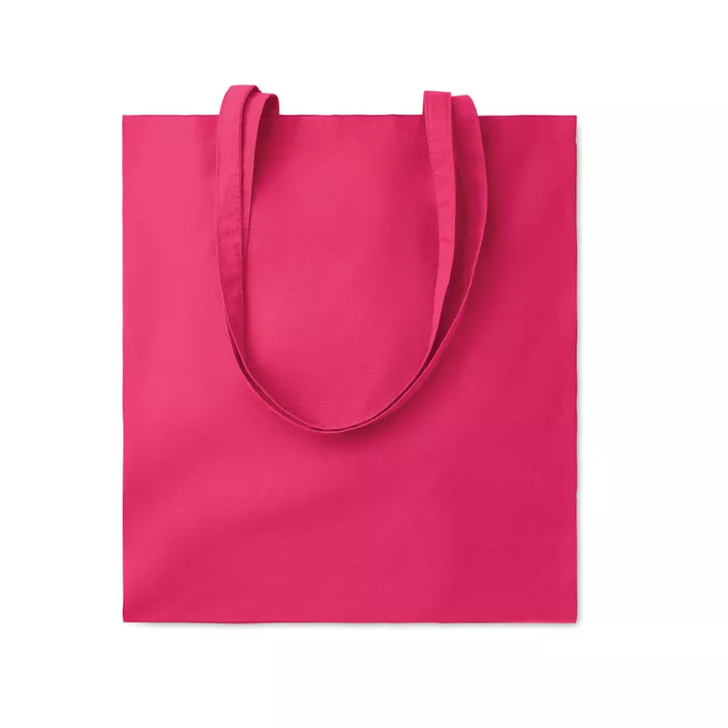Torba bawełniana 38x42 cm 140 g/m² COTTONEL COLOUR + - Fuksja (MO9268-38)