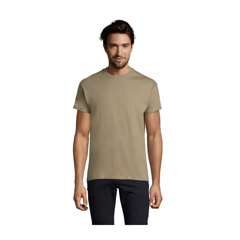 Koszulka męska bawełniana 190 g/m² Sol's IMPERIAL - Khaki (S11500-KH)