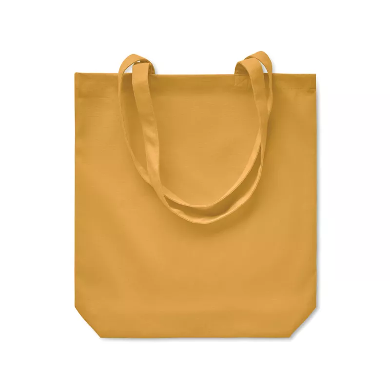Torba bawełniana na zakupy 270 g/m² RASSA COLOURED - Ochre (MO6442-78)