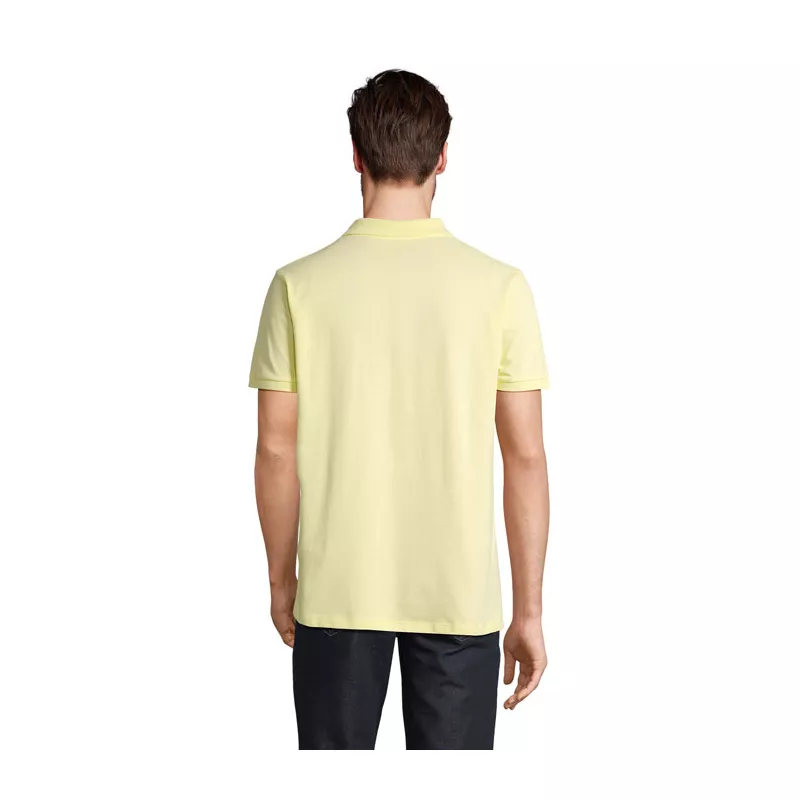 Polo męskie organiczne 170 g/m² Sol's PLANET MEN - Jasno Żółty (S03566-LY)