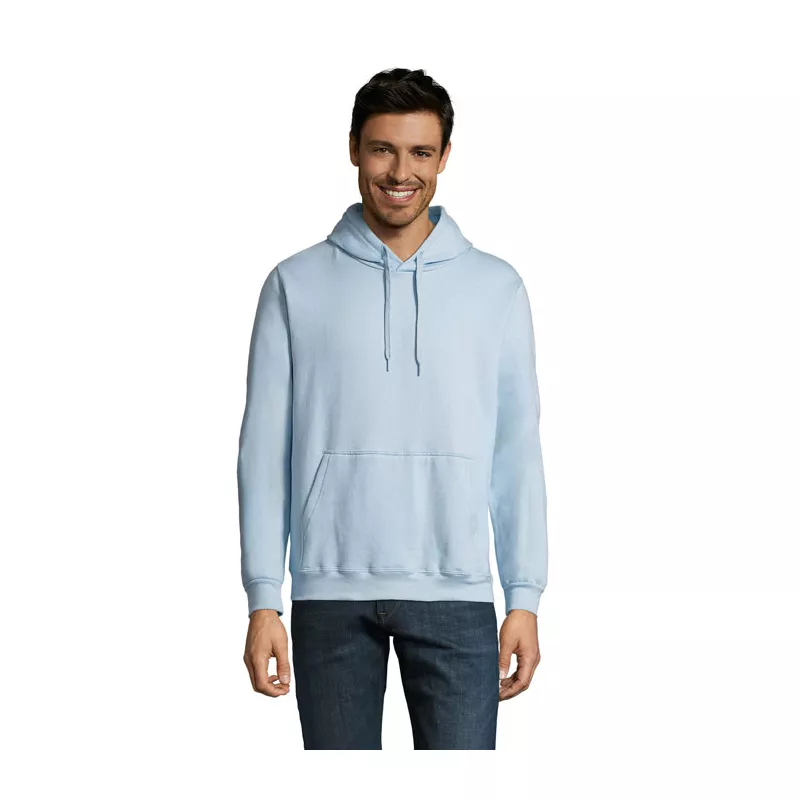 Bluza unisex z kapturem 280 g/m² Sol's SNAKE - Blekitny (S47101-SK)