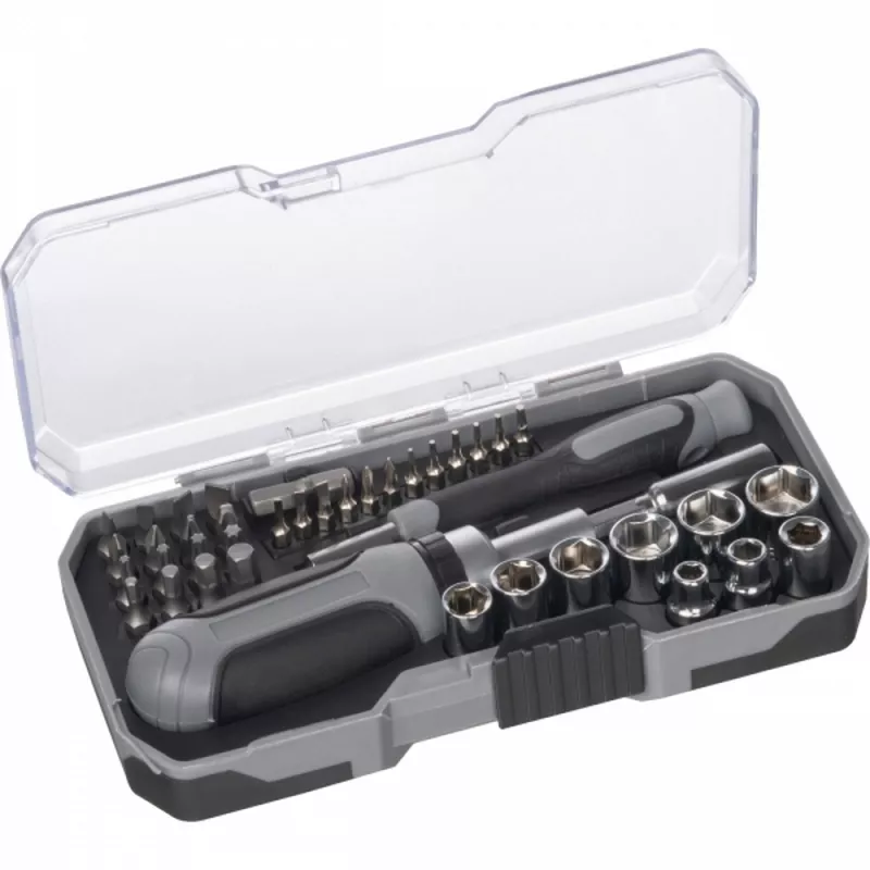 Zestaw narzędzi 41 elementów JOSEPHINE - szary (9489407)