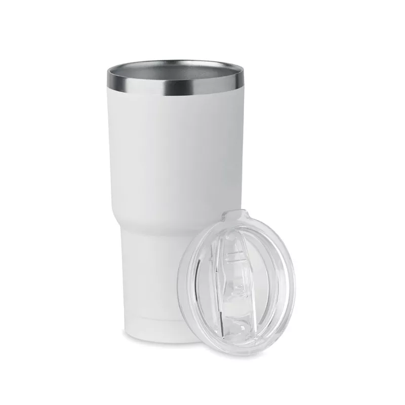 Kubek termiczny ze stali z recyklingu 500 ml SUM - Bialy (MO2597-06)