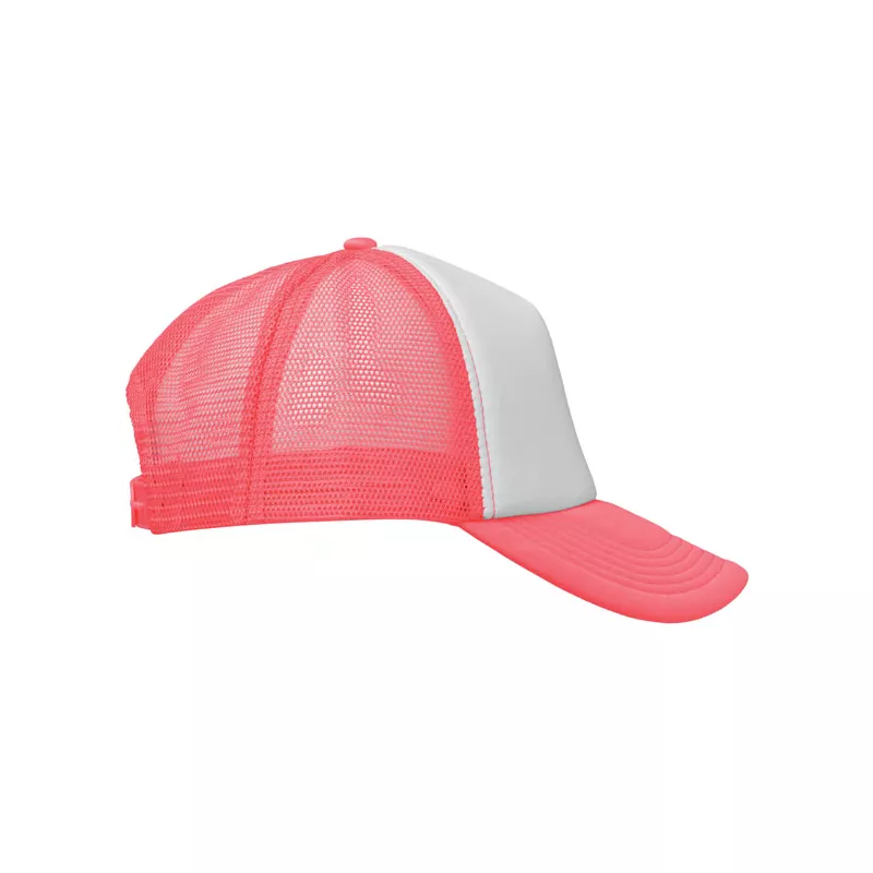 Czapka trucker 5-panelowa 150 g/m² BUBBLE - Fluorescencyjny -Fuksja (MO2269-72)