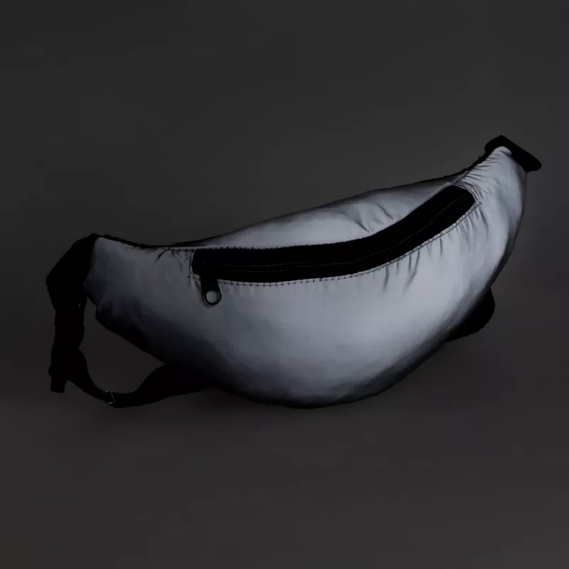 Odblaskowa saszetka biodrowa Zola - szary (LT95324-N0061)