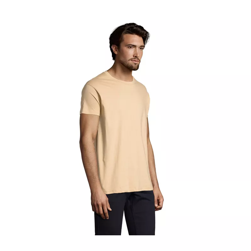 Koszulka męska bawełniana 190 g/m² Sol's IMPERIAL - Sand (S11500-SA)