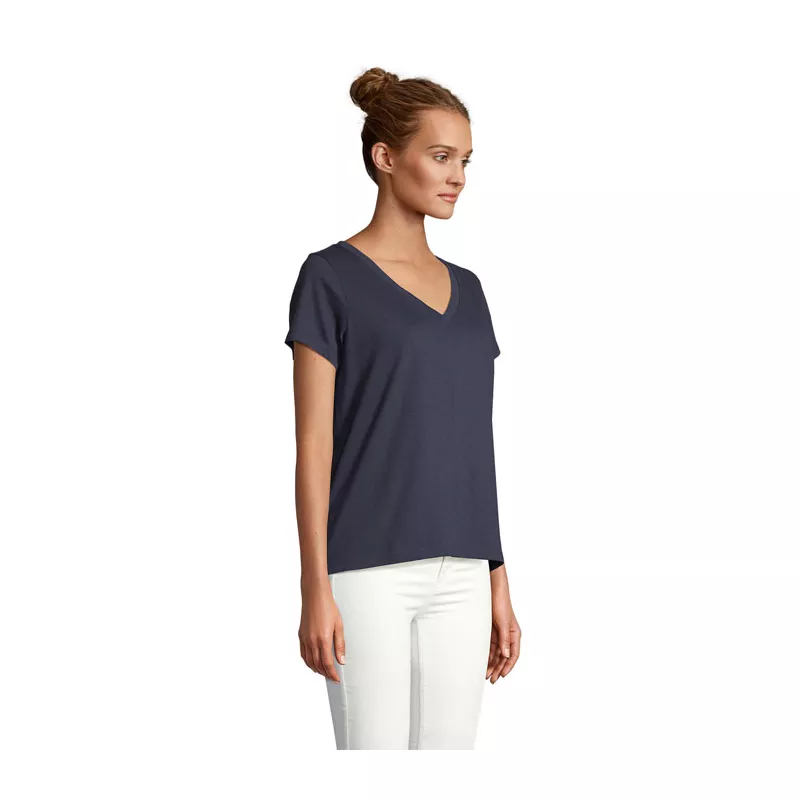 Koszulka damska V-neck Sol's REGENT V WOMEN - French Navy (S04766-FN)