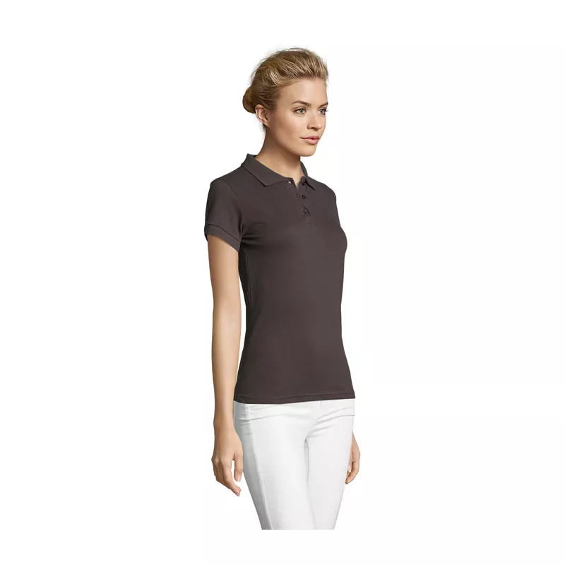 Polo damskie piqué 180 g/m² Sol's PERFECT WOMEN - Ciemny Szary (S11347-DG)