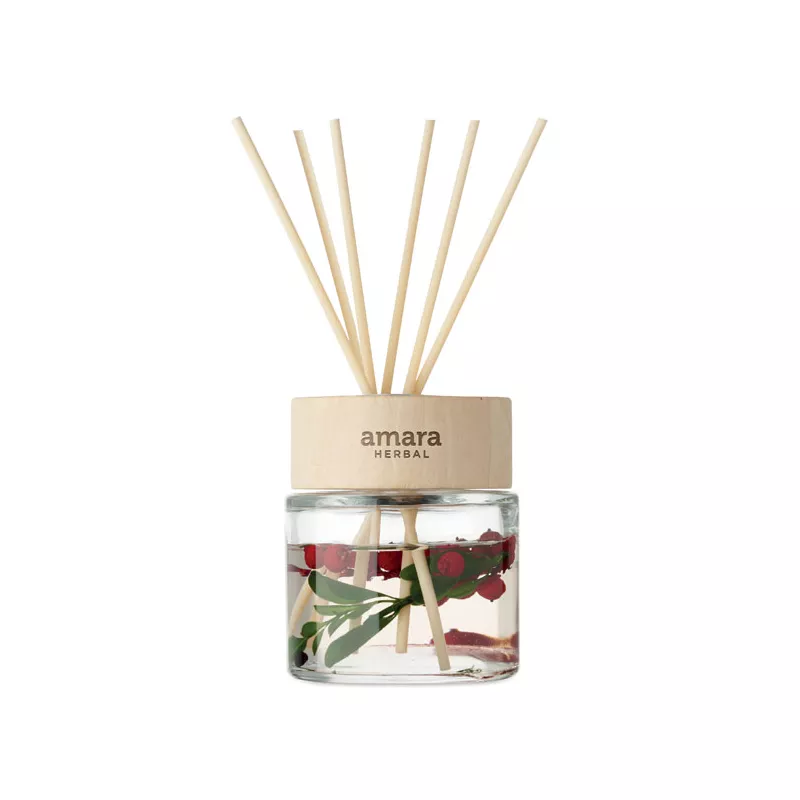 Dyfuzor zapachowy wanilia 100 ml z patyczkami MAGNOLIA - Przezroczysty (MO2703-22)