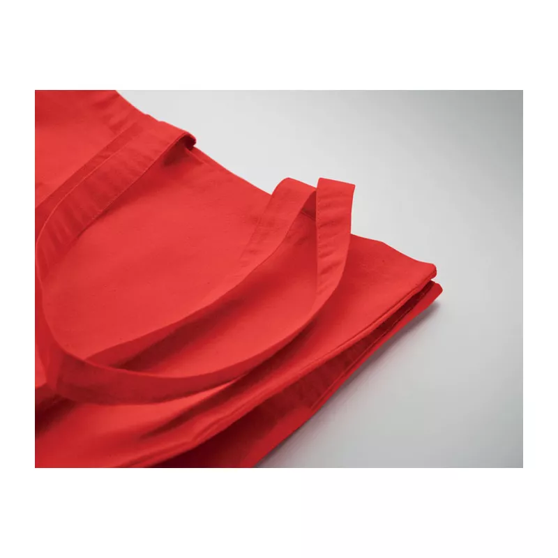 Torba Fairtrade z klinem 180 g/m² OSOLE++ COLOUR - Czerwony (MO2590-05)