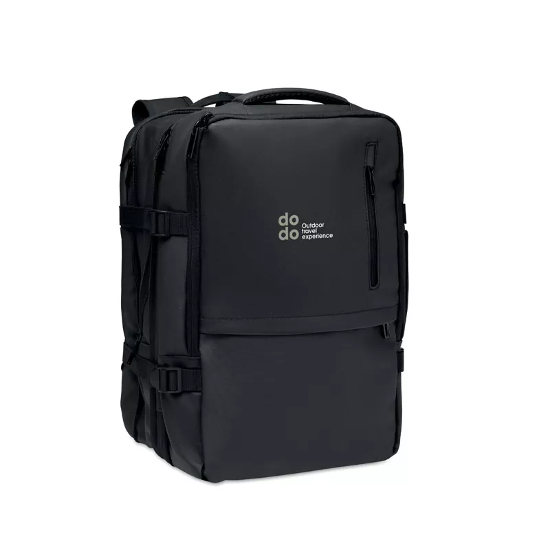 Plecak rozciągliwy na laptop 15" RPET 20 l XJUST - Czarny (MO3190-03)