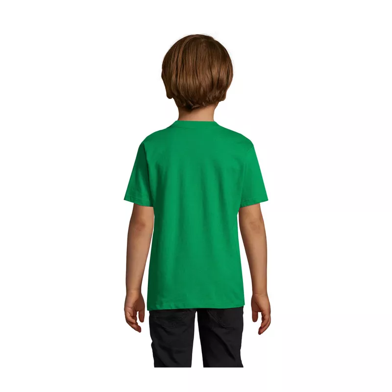 Koszulka dziecięca 190 g/m² Sol's IMPERIAL KIDS - Zielony (S11770-KG)