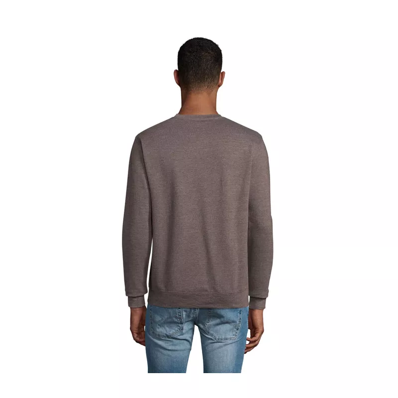 Bluza unisex bez kaptura 280 g/m² Sol's COLUMBIA - Charcoal Melange (S03814-CE)