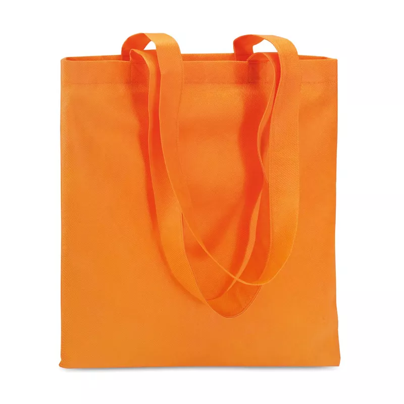 Torba na zakupy z włókniny 40x40 cm 80 g/m² TOTECOLOR - Pomaranczowy (IT3787-10)