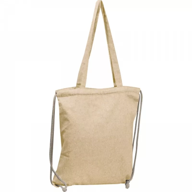 Worek bawełniany 140 g/m2 VOLKER - beżowy (6254306)