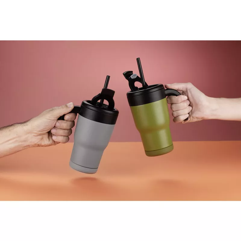 Kubek termiczny TUVO 530 ml - oliwkowy (16056-16)