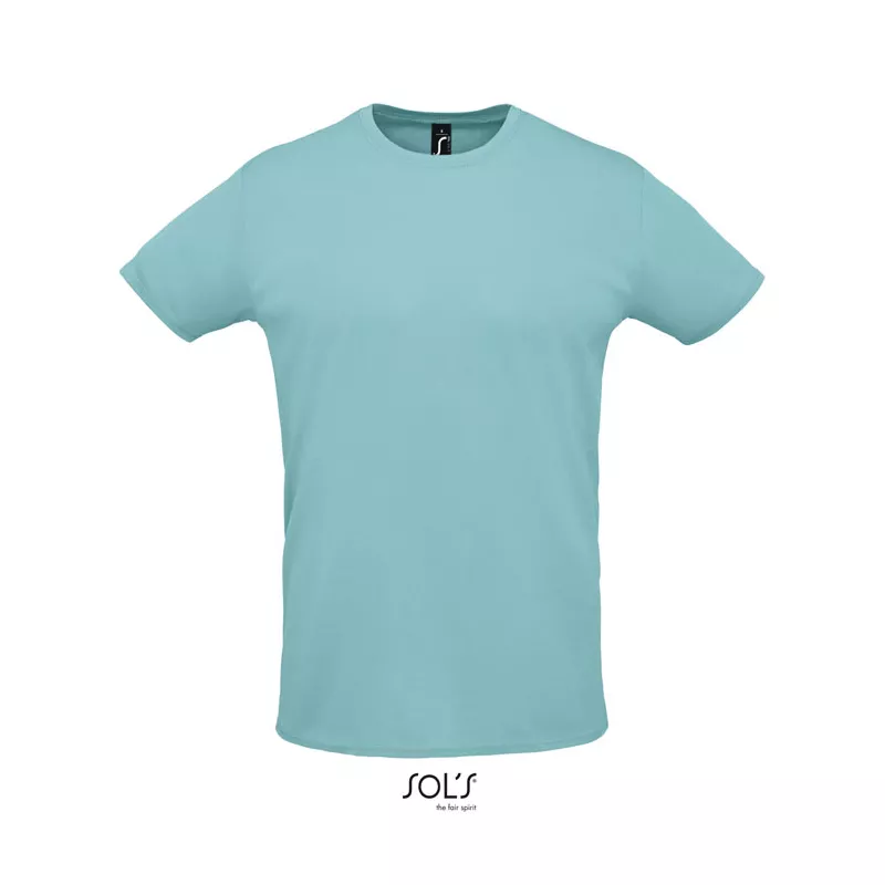 Koszulka sportowa unisex 130 g/m² Sol's SPRINT - Pool Blue (S02995-BP)
