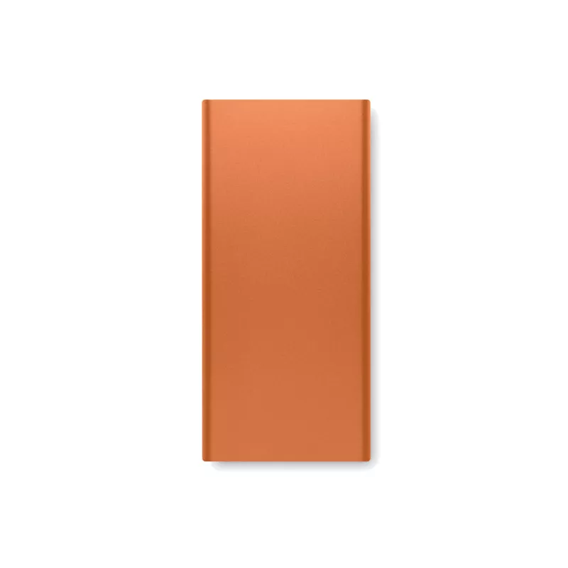 Powerbank 10 000 mAh aluminiowy POWERFLAT 10C - Pomaranczowy (MO6770-10)