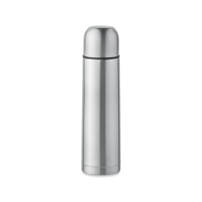 Termos ze stali z recyklingu 500 ml MAHUA - Srebrny Mat (MO2109-16)