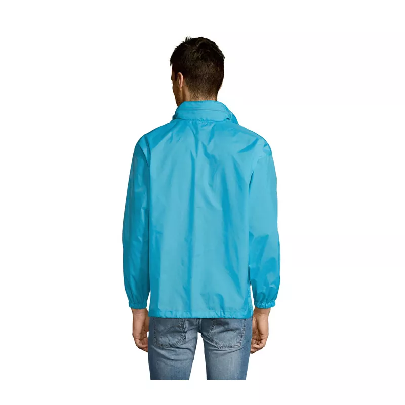 Kurtka wiatrówka unisex wodoodporna Sol's SURF - Niebieski Atol (S32000-AL)